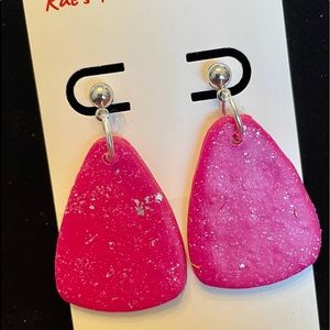 Polymer clay earrings